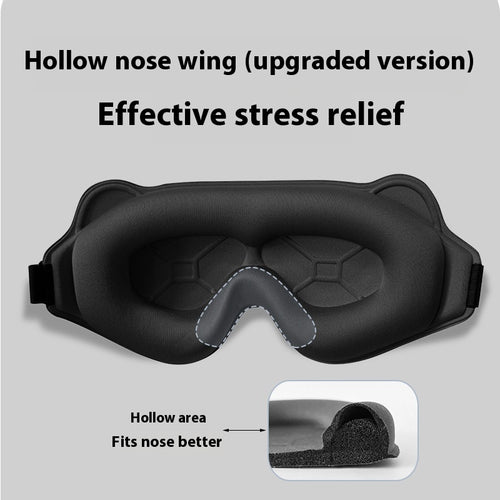 3D Eye Mask Stereo Shading Rebound Memory Foam